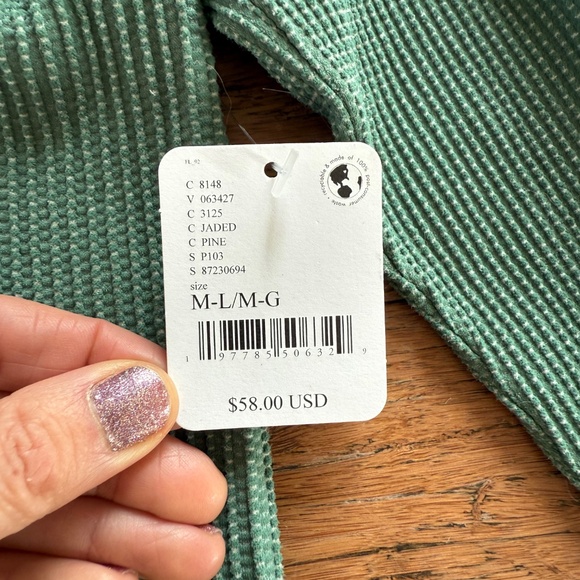 Free People intimately Clean Slate layering top NWT - Picture 4 of 4